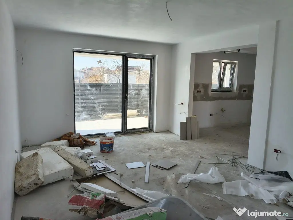 Vila insir. 4cam,3bai + 1-2-3 parcari/centru Popesti Leor... 