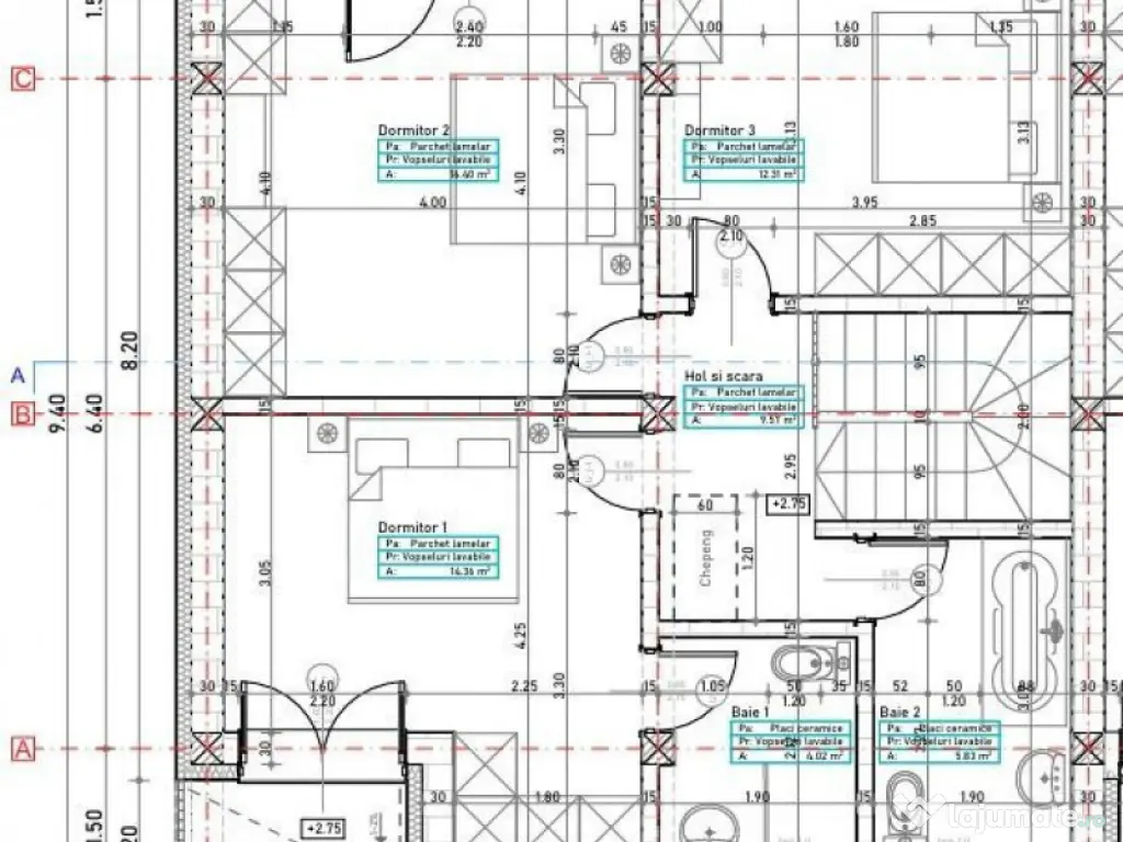Vila insir. 4cam,3bai + 1-2-3 parcari/centru Popesti Leor... 