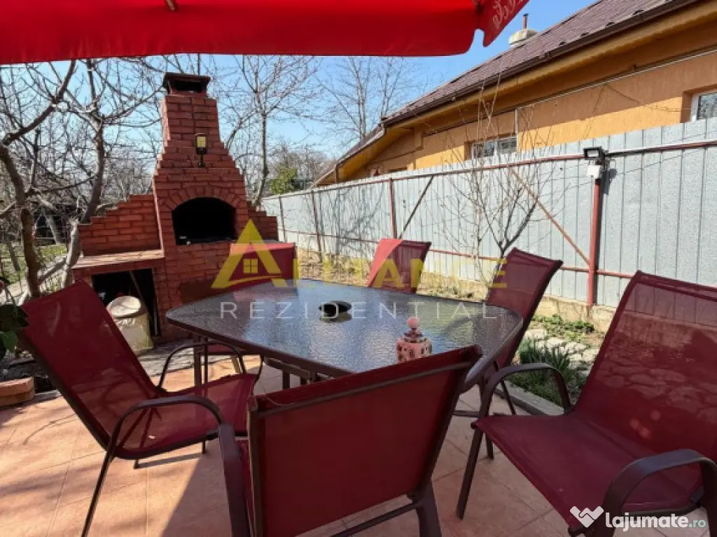 EXCLUSIVITATE casa teren 754 mp | 2 locuinte | garaj | Cat 