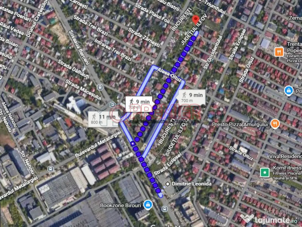 Garsonieră investiție Metrou Dimitrie Leonida – Parcare