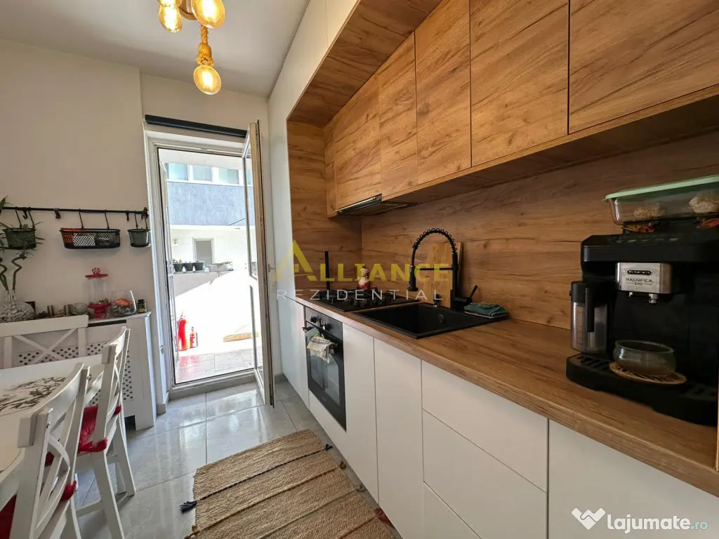 Apartament 2 camere /Mobilat si utilat /Gradina /Metrou Berc 