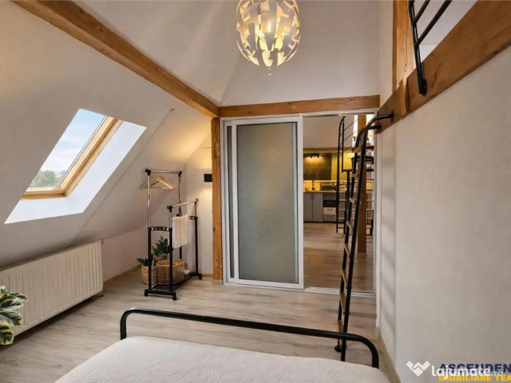 Apartament rustic chic, 3 camere, Centrul Istoric, 98 mp, pa 