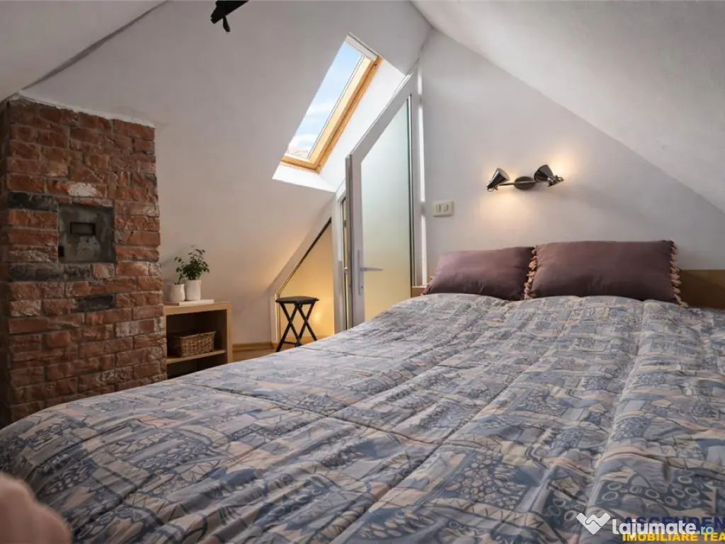 Apartament rustic chic, 3 camere, Centrul Istoric, 98 mp, pa 