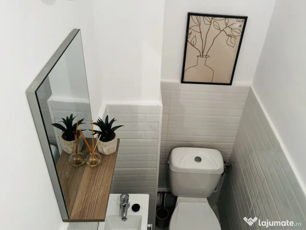 Apartament 3 camere mobilat și utilat 