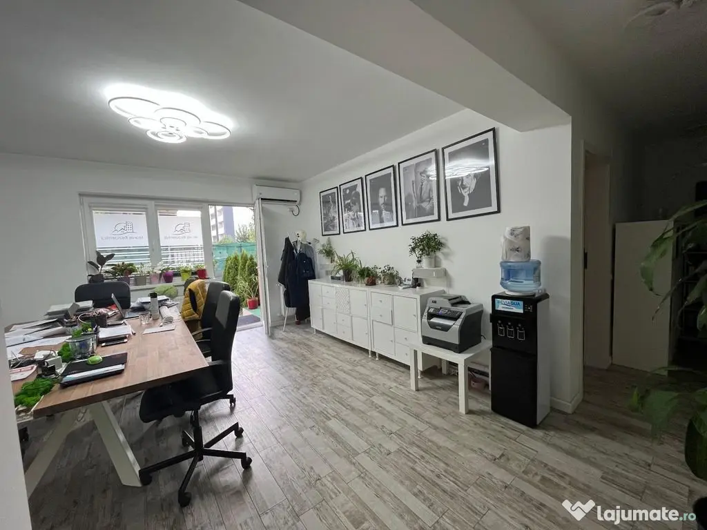 Birou shared (coworking)cu grădină, terasă si parcare ... 