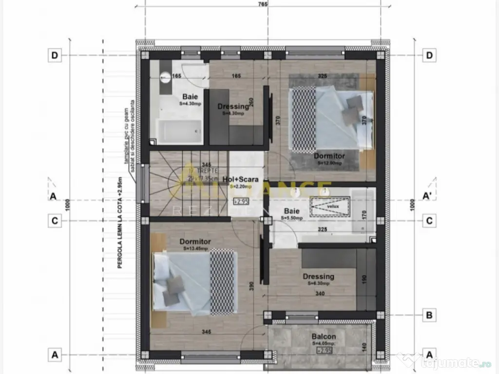 Vila individuala || 400 m pana in bd principal || 4 camere 