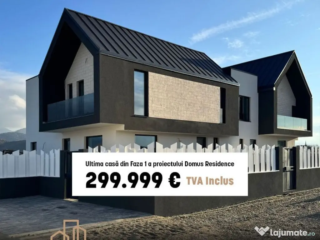 Ultima casa din Faza 1 a proiectului Domus Residence, Cristian BV 