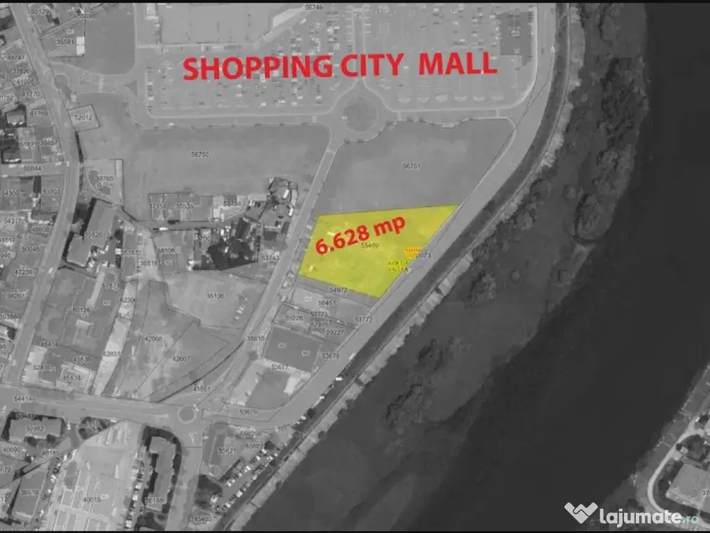 Teren de vânzare Shopping City Râmnicu Vâlcea 6.628 mp