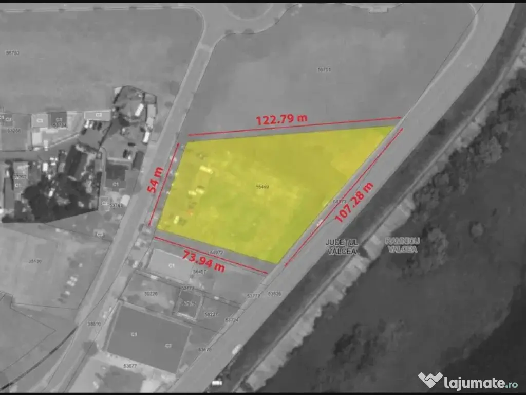 Teren de vânzare Shopping City Râmnicu Vâlcea 6.628 mp