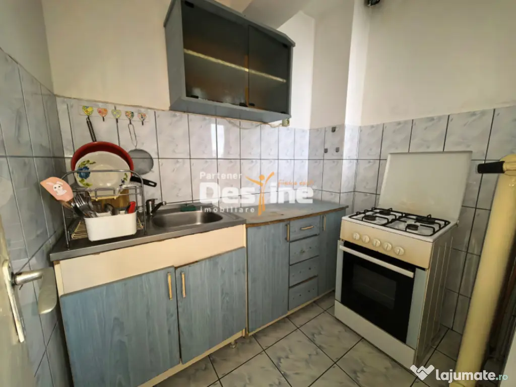 Chirie Garsoniera 24 mp etaj intermediar, mobilata, disponib 