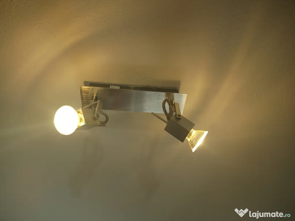 Lustra 2 becuri led 5w 