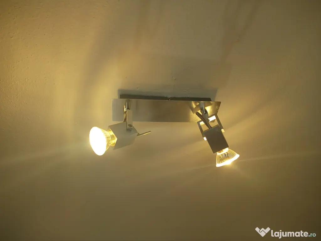 Lustra 2 becuri led 5w 