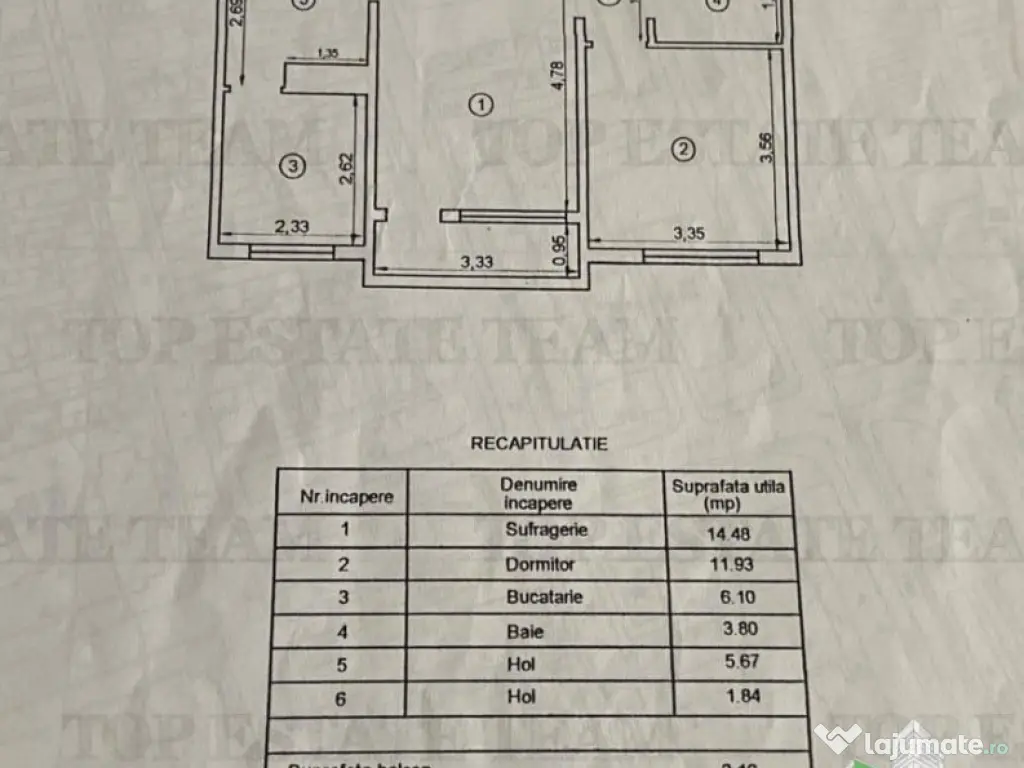 Apartament 2 camere - B-dul Independentei - Braila 