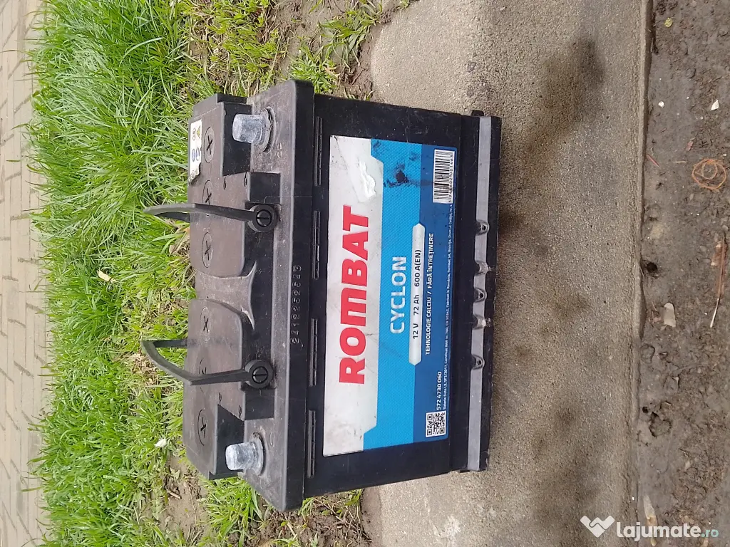 Baterie auto Rombat Cyclon 12 V 72 Ap 600A(EN) 