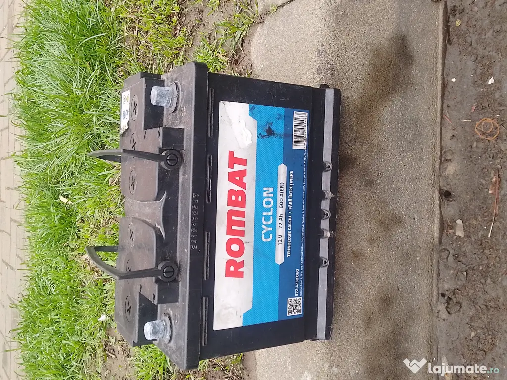Baterie auto Rombat Cyclon 12 V 72 Ap 600A(EN) 