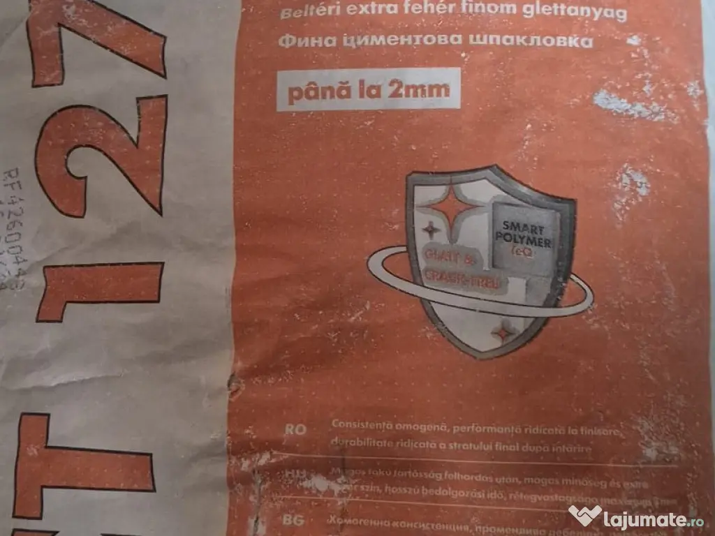 Vând saci adeziv pt polistiren 