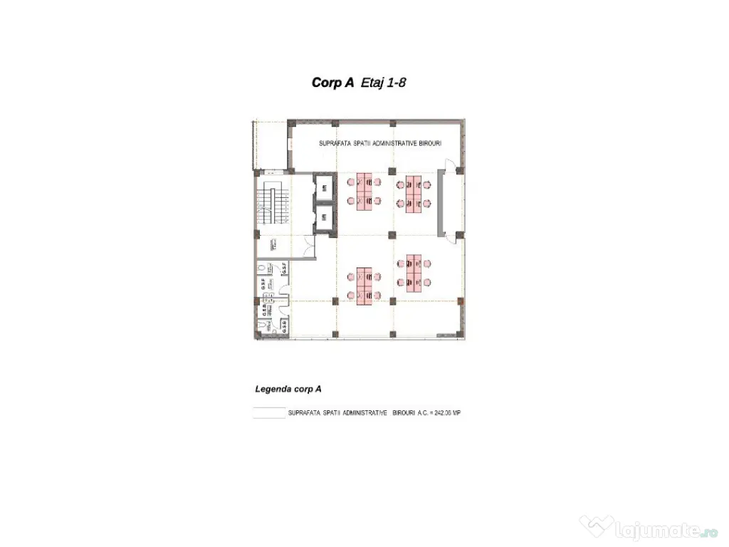 NEW!Spatiu Comercial-Birouri DE INCHIRIAT– George Cosbuc 42, Baia Mare 