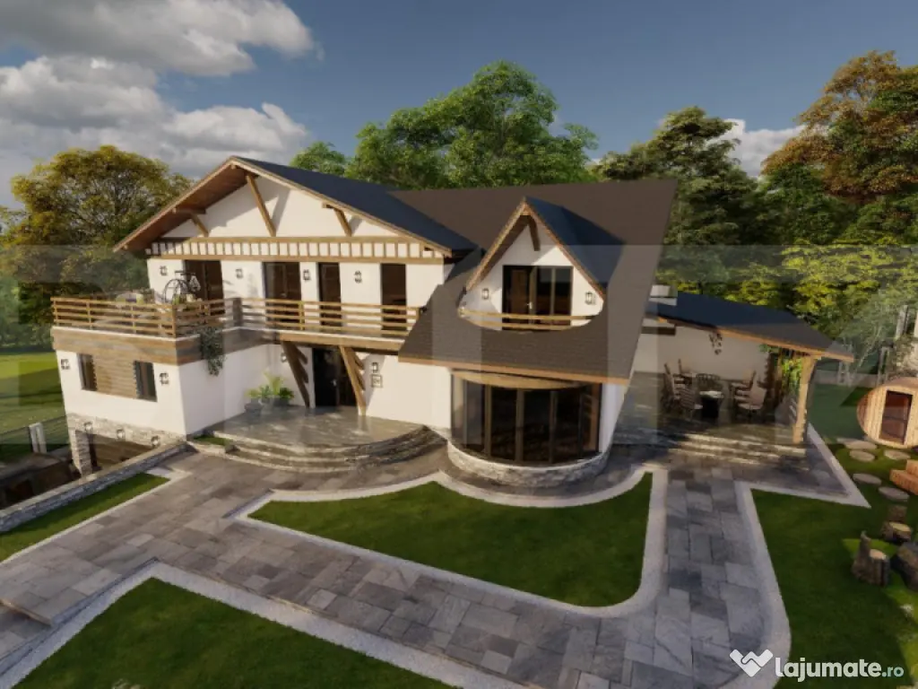 Vila in Voronet, 287mp utili, 950mp teren, Zona deosebita! 