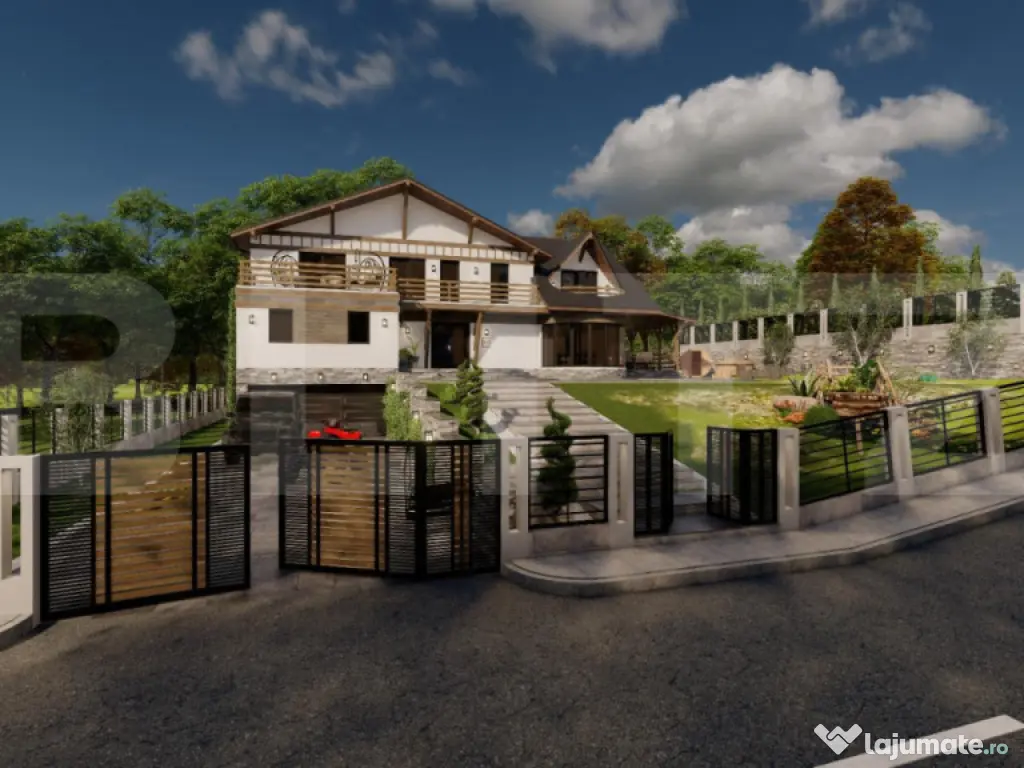 Vila in Voronet, 287mp utili, 950mp teren, Zona deosebita! 