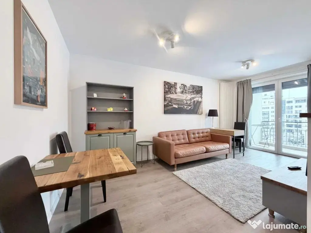 Studio la etaj intermediar, cu balcon si loc de parcare, sit 