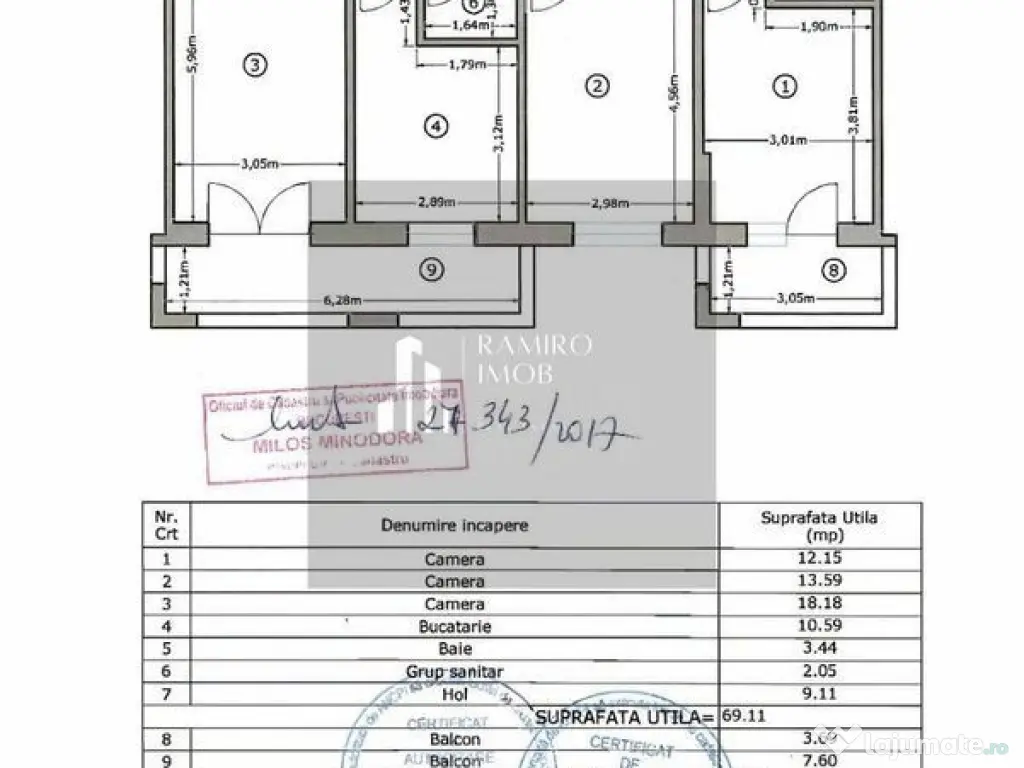 Apartament 3 camere decomandat Metalurgiei / Parc Tudor A... 