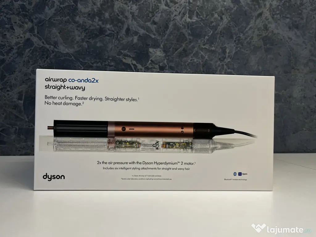 Dyson Airwrap Co-anda 2x™ - Straight+Wavy (mătase chihlimbar) 