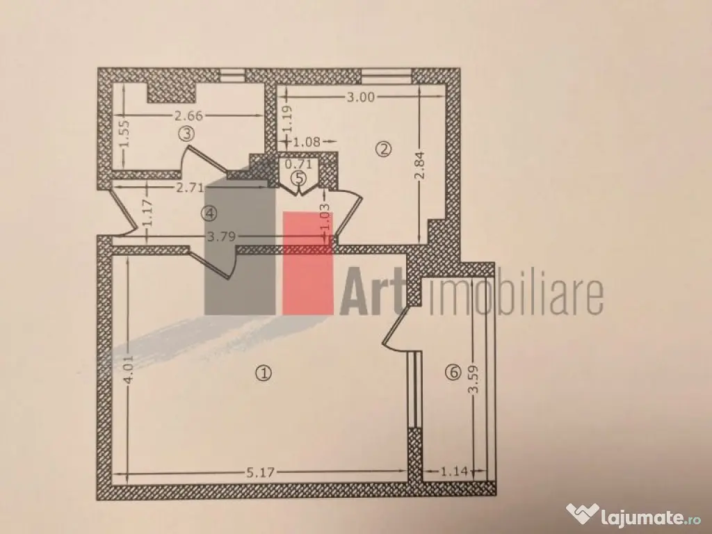 Garsoniera de vanzare-P-ta Alba Iulia-Muncii-Unirii 