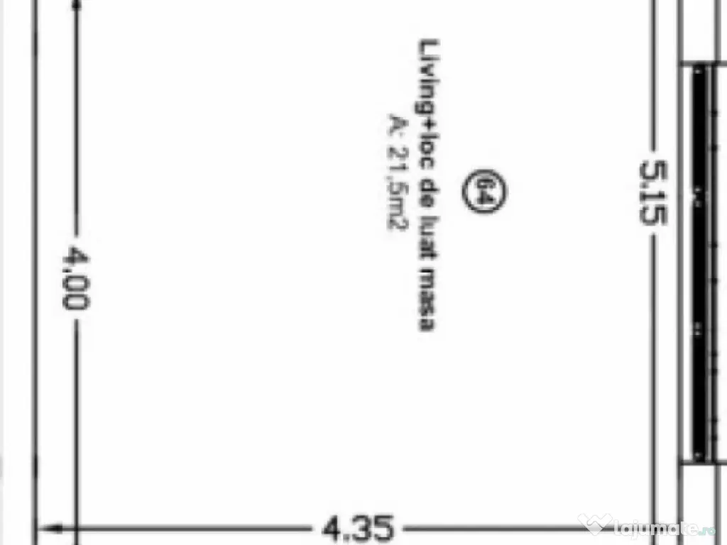 Apartament 2 camere, 54 mp, zona Lipovei