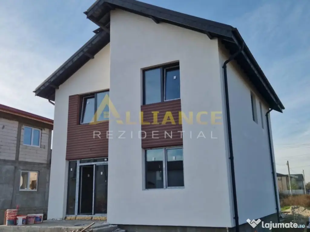 Casa individuala - 4 camere - 3 bai - 123 mp utili-425mp