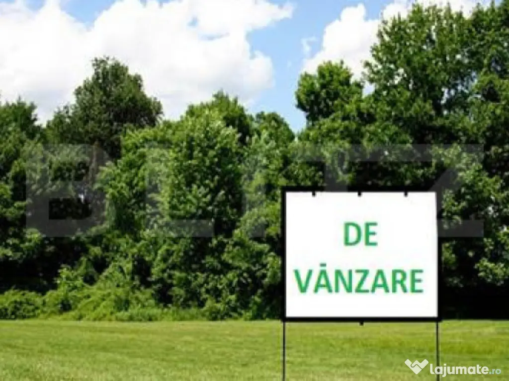 Teren intravilan 1181 mp, front 24 ml, zona Plopeni - Suceav 