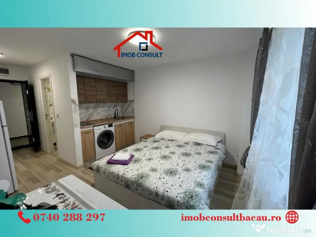 Garsonieră modernă de închiriat – Narcisa – Etaj 1! CE1576 