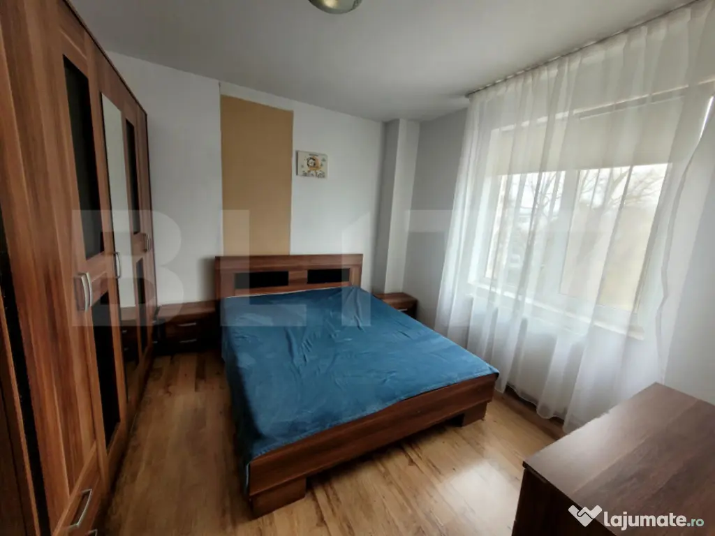 Apartament cu 2 camere, mobilat si utilat, zona Hermes/Gheor 