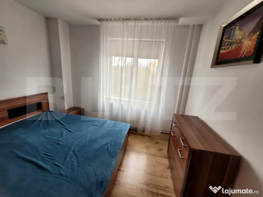 Apartament cu 2 camere, mobilat si utilat, zona Hermes/Gheor 