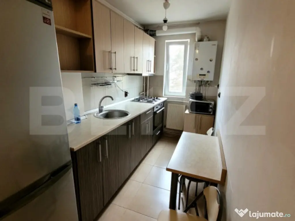 Apartament cu 2 camere, mobilat si utilat, zona Hermes/Gheor 