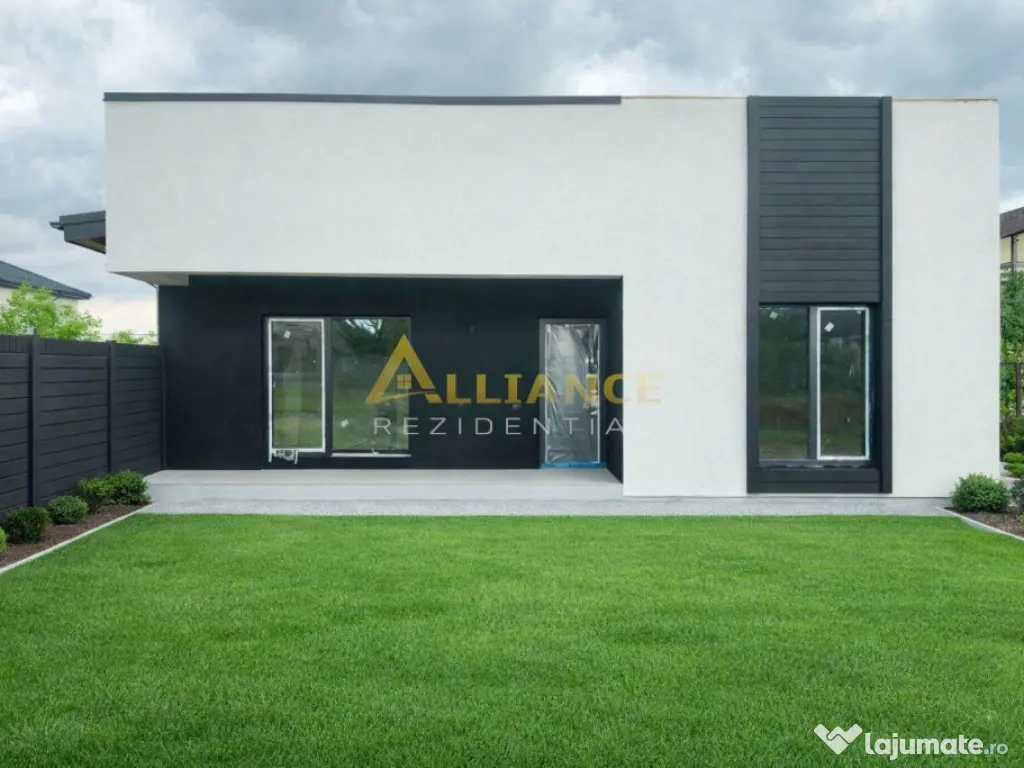 Casa individuala parter - 4 camere 2 bai dressing - teren 