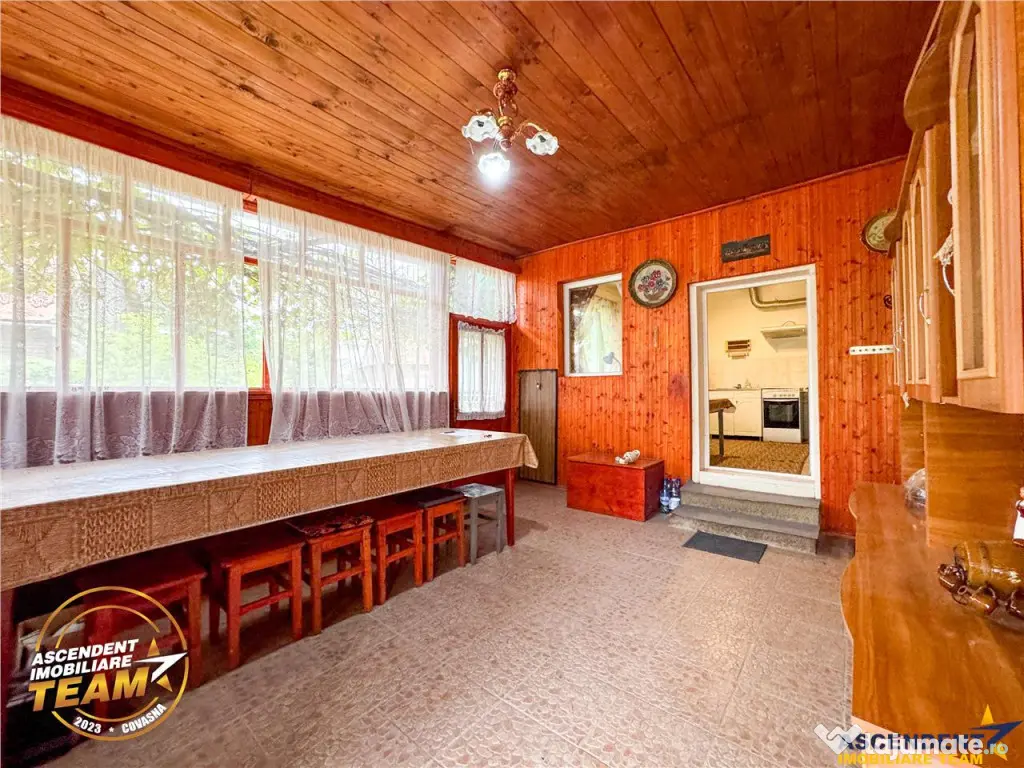 FILM! 2 case,domeniu de 1.660mp, cu atelier,anexe,Lemnia,Co 