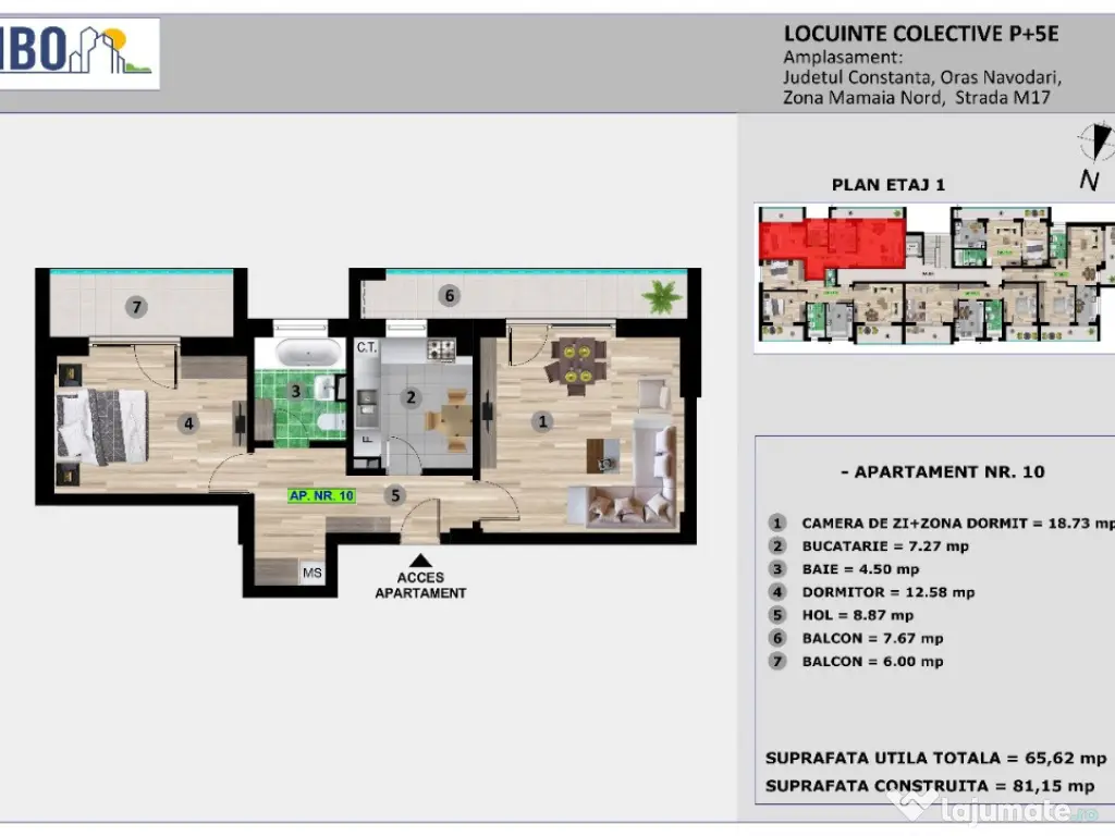 Apart 2 - Mamaia Nord/ Sat 