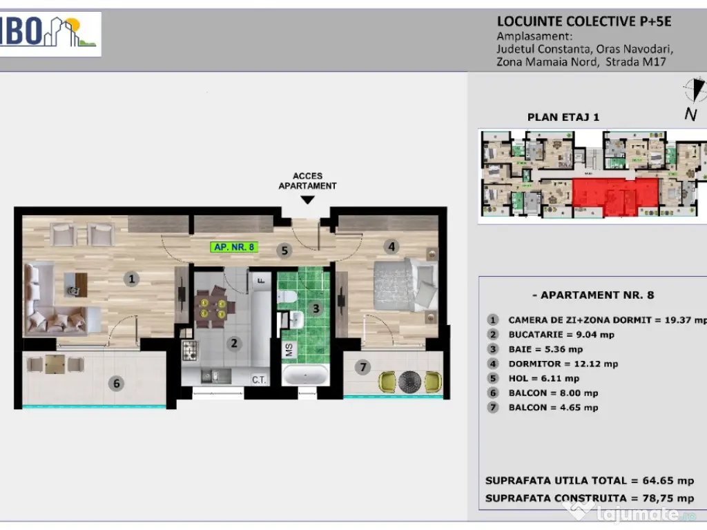 Apart 2 - Mamaia Nord/ Sat 