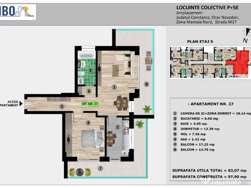 Apart 2 - Mamaia Nord/ Sat 