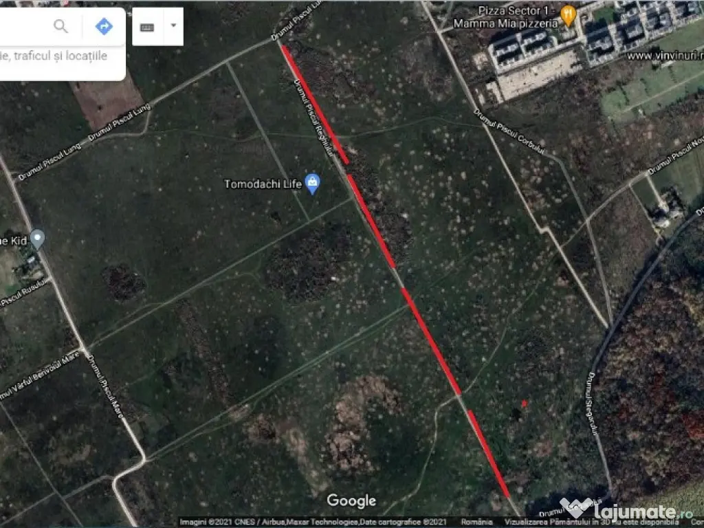 Teren Dr Regimentului 2116 Mp Piscul Reghiului