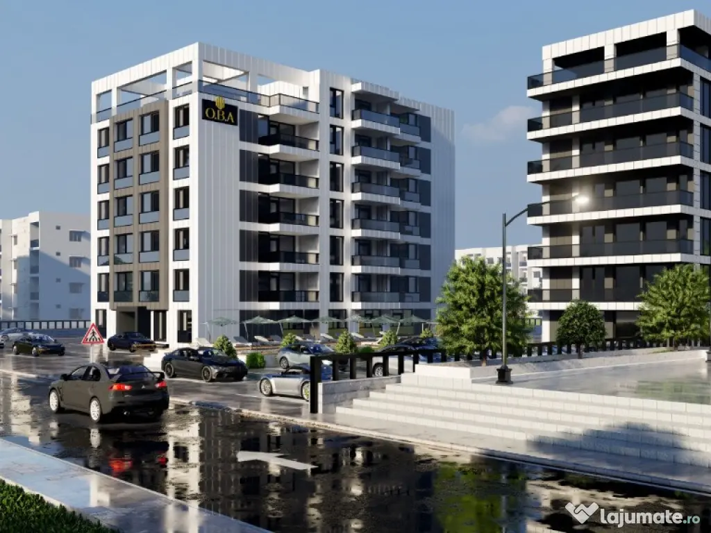 Apartament Mamaia -2 camere- O.B.A Lake - Proiect finalizat. 