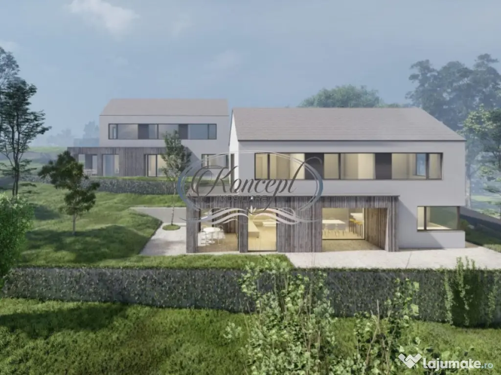 Ansamblu de case cu panorama, in Baciu