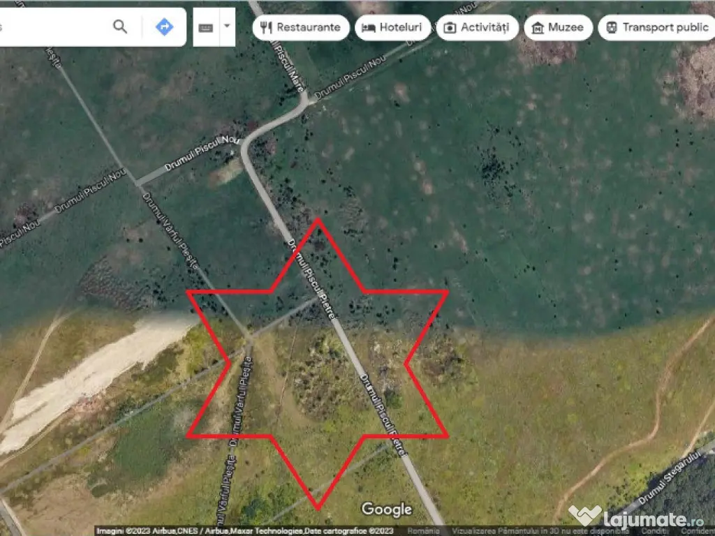 Teren Piscul Pietrei 1496 Mp New 2026
