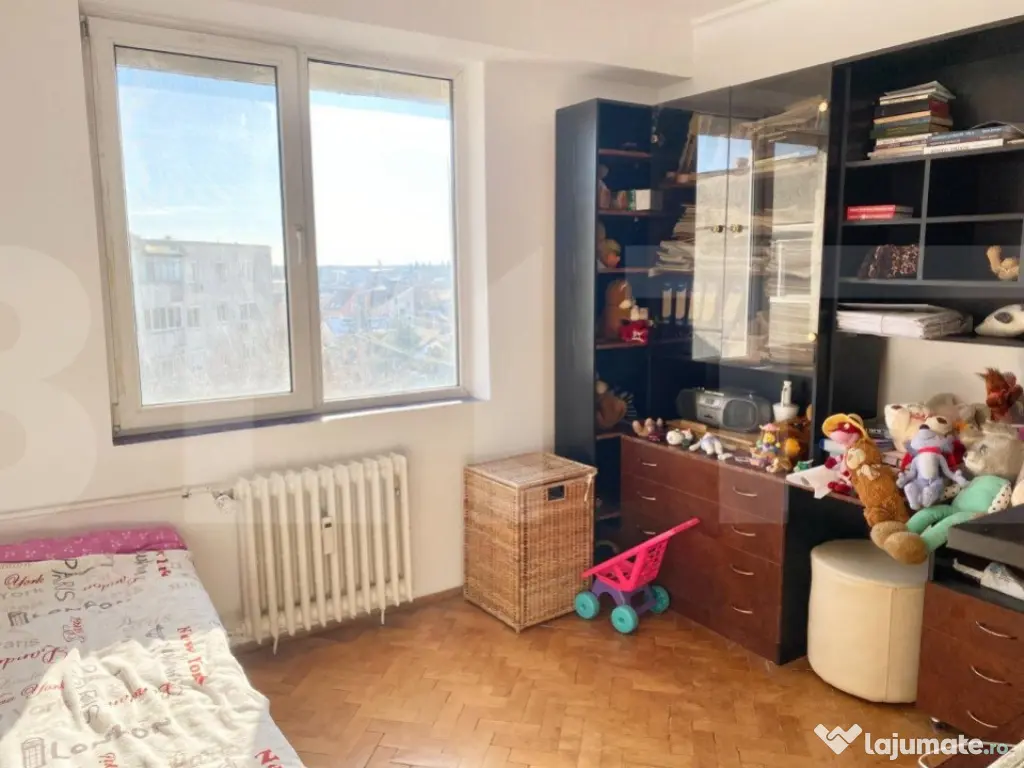 Apartament de 3 camere, tip D, luminos si spatios, in zona B 