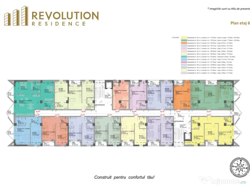 COMISION 0% -Ap.3 camere-str.Vasile Alecsandri 72B, Baia Mare 