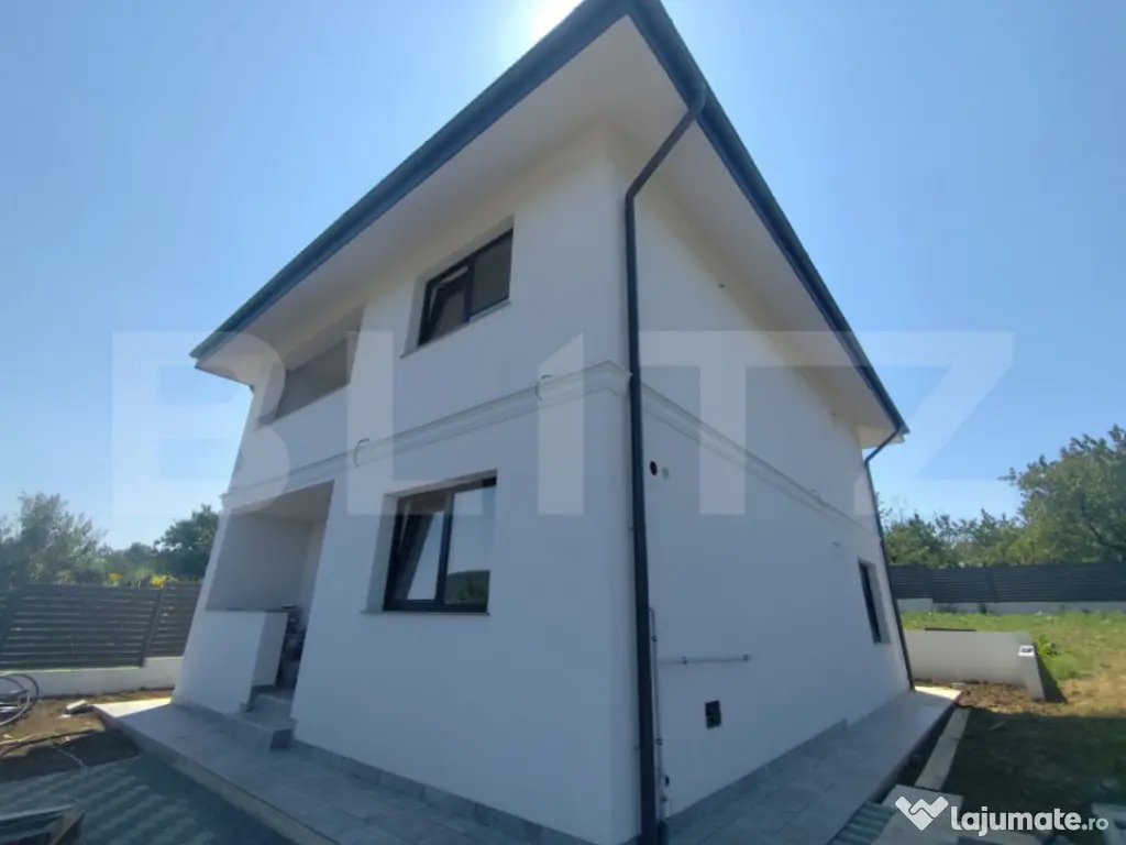 Casa individuala, 123 mp utili, 670 mp teren, zona Barnova