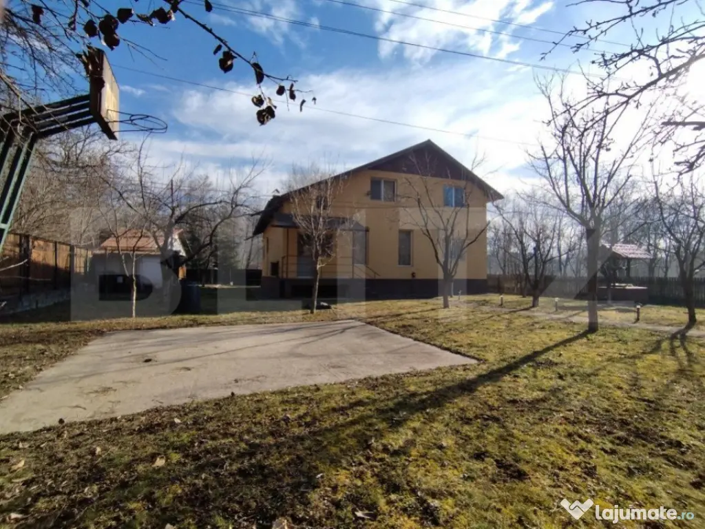 Casa individuala 4 camere plus casa de oaspeti, Drajna