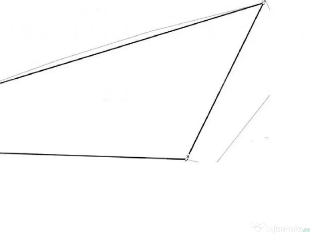 Teren intravilan 1438 mp, acces direct din centura, pretabil