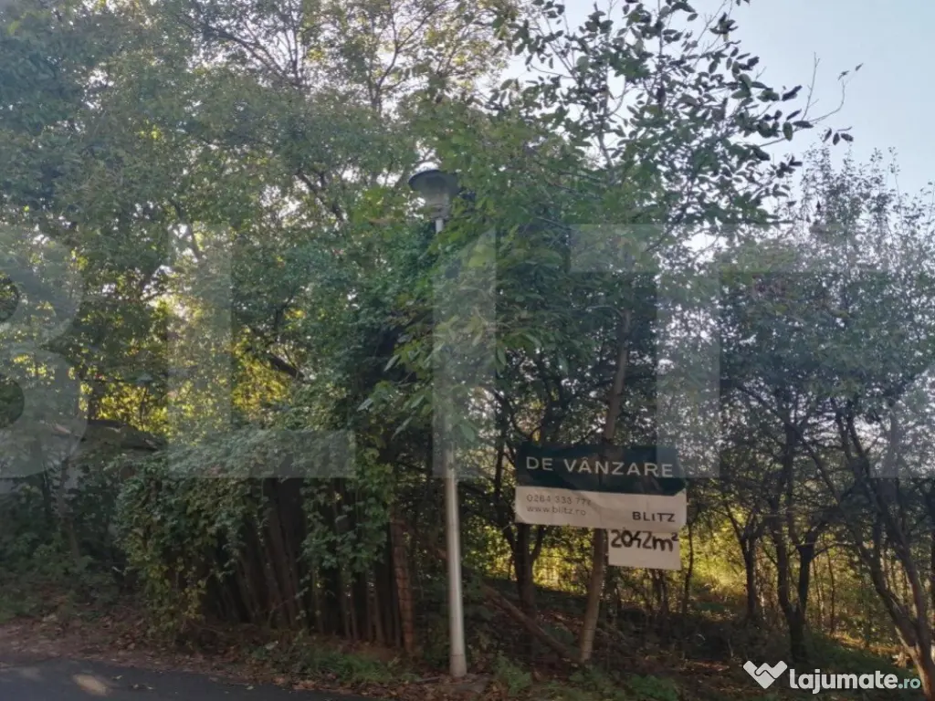 Teren in cartierul Gruia , 2042 mp cu Puz in lucru