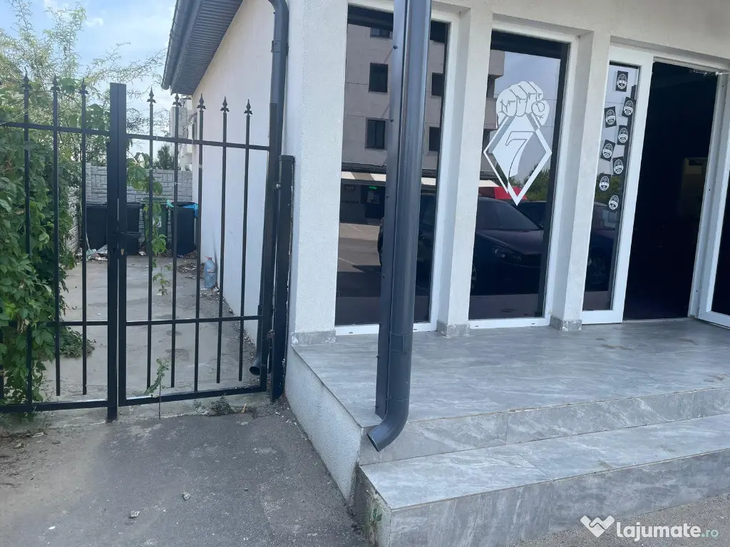 Spatiu comercial|finisaje superioare|curte proprie|locuri de parcare 